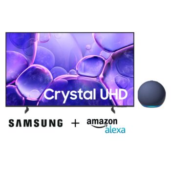 Televisor Smart 43” Crystal 4K U8000F (2025) GARANTIZADO + ALEXA AMAZON